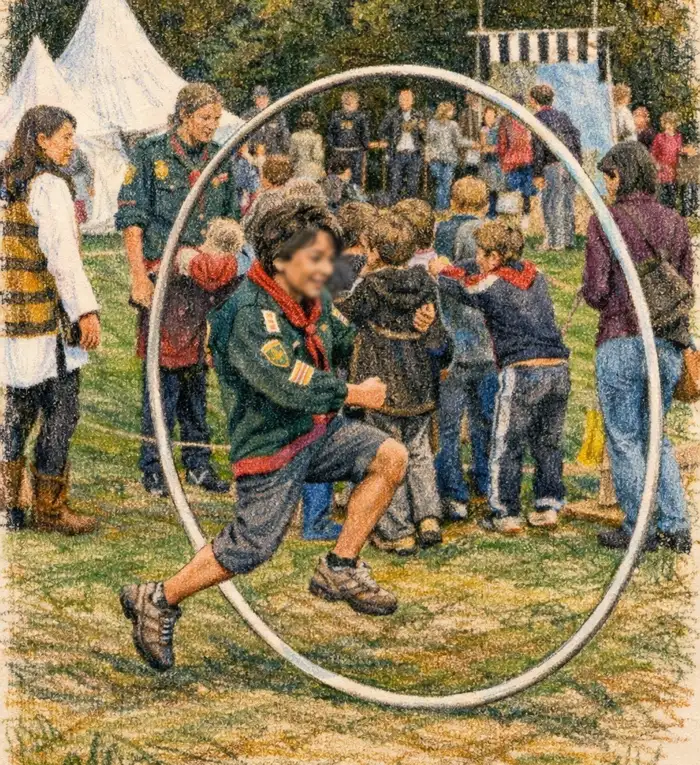 jeux cerceau